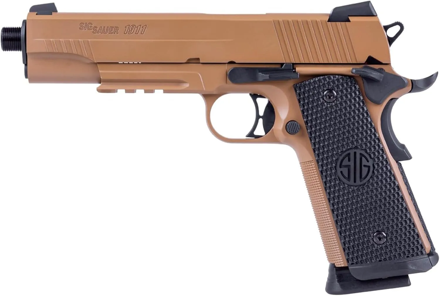 Sig Sauer 1911 Emperor Scorpion CO2-Powered 4.5mm Steel BB Caliber Semi-Auto Air Pistol with 17rd BB Mag
