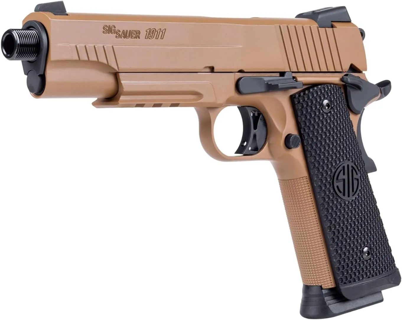 Sig Sauer 1911 Emperor Scorpion CO2-Powered 4.5mm Steel BB Caliber Semi-Auto Air Pistol with 17rd BB Mag