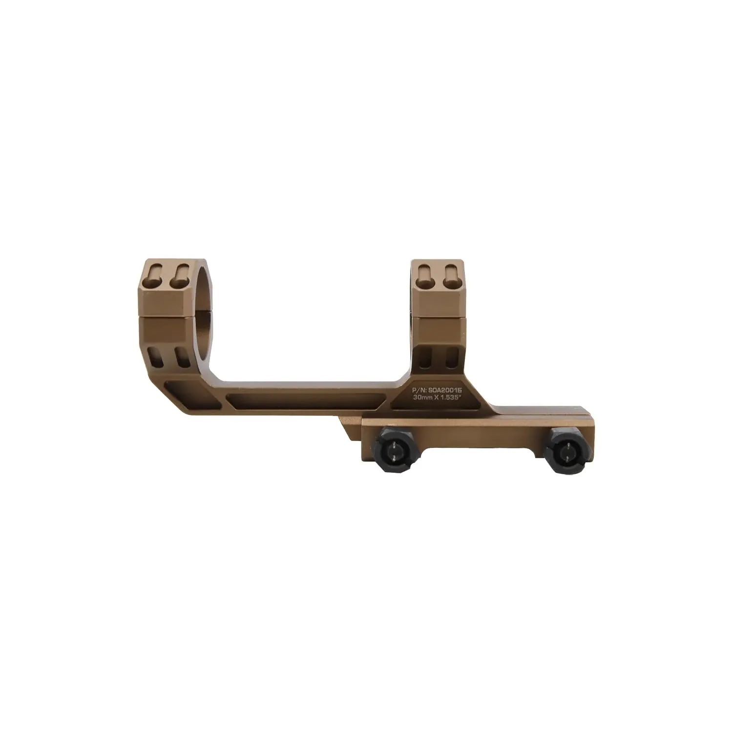 SIG SAUER Alpha-MSR 34mm Scope Mount 1.535" 0 MOA