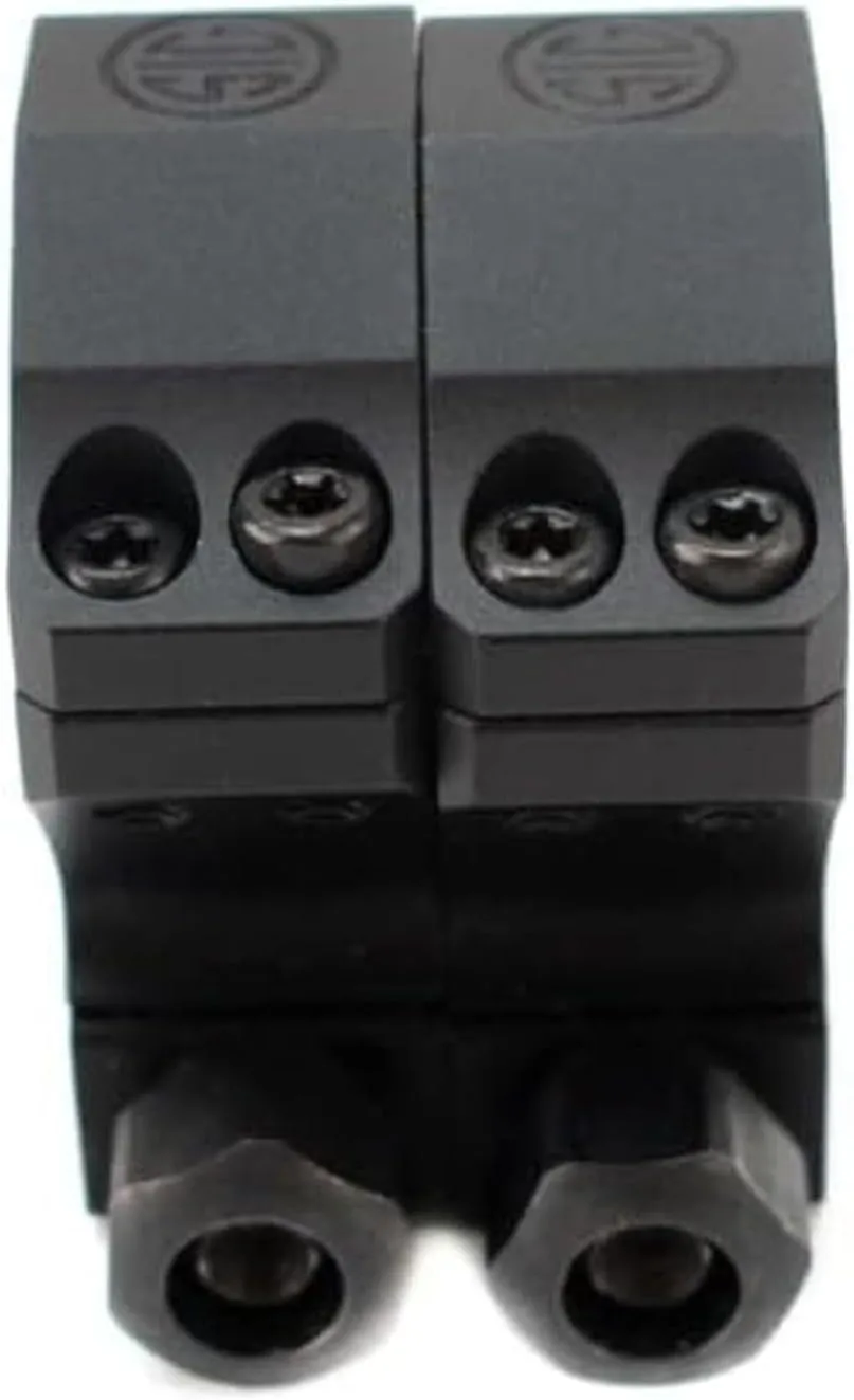 SIG SAUER Alpha1 35mm Tactical Hunting Shooting Durable Aluminum Powder Coated Mounting Scope Rings High 1.25"