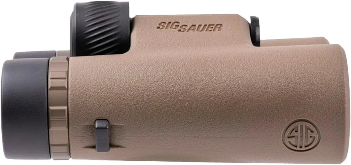 SIG SAUER Canyon HD Durable Fogproof Waterproof IPX-7 Rated Tripod-Adaptable Hunting Binoculars with Multicoated Lenses
