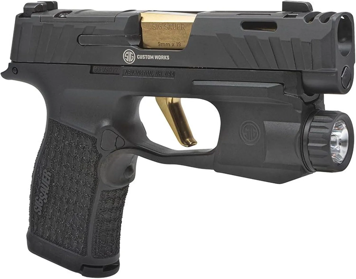SIG SAUER Foxtrot365XR 550 Lumens Compact Durable Tactical Pistol Light with Instant Activation Tact Switch for P365 Models