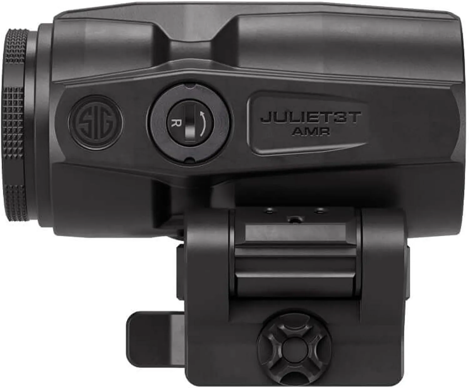 SIG SAUER JULIET3T-AMR 3x22mm Tactical Magnifier | Compact Flip-to-Side Optic with PowerCam QR Mount | AMR Compatible
