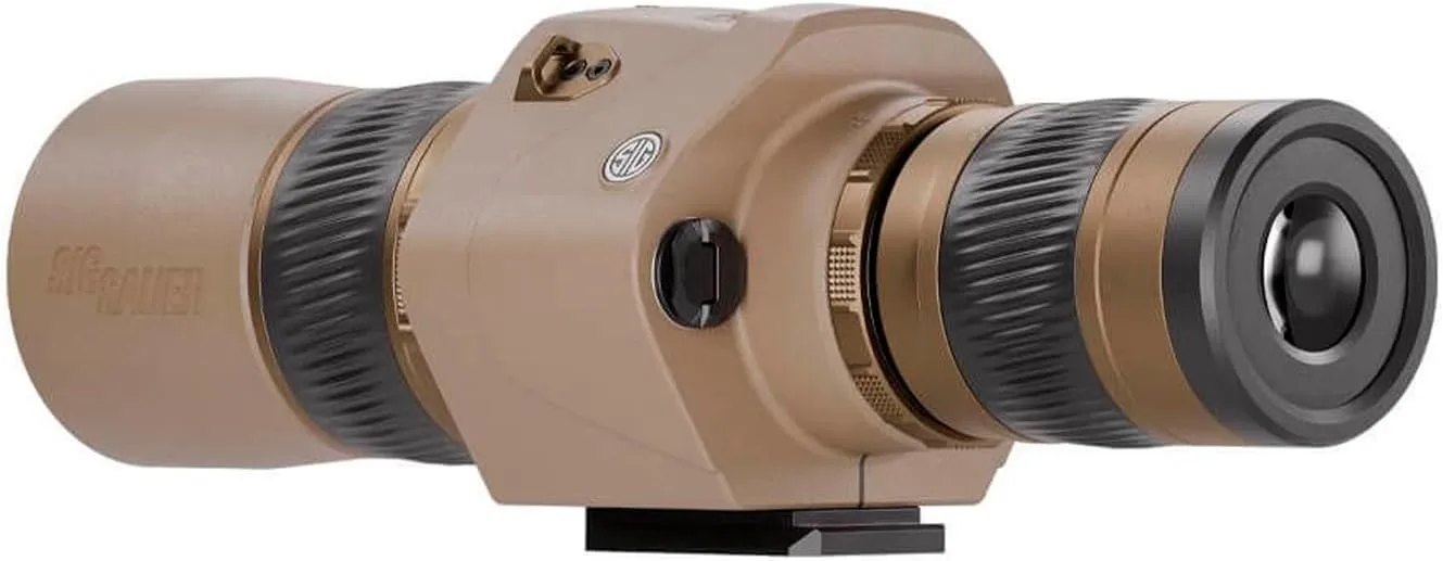 SIG SAUER OSCAR6 HDX PRO 16-32x60mm Image Stabilized Fast Focus Straight Eyepiece Waterproof Tripod Compatible Hunting