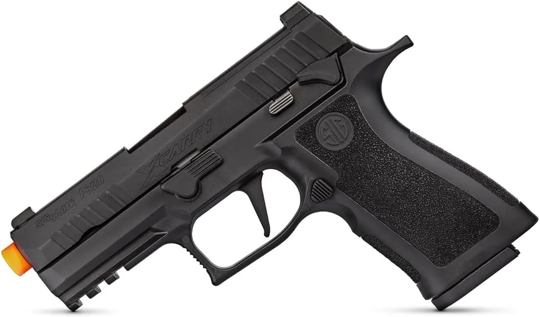 Sig Sauer Proforce P320 XCarry Semi-Auto Green Gas Airsoft Pistol with 21rd BB Mag | Full Blowback 6mm BB | Green Gas
