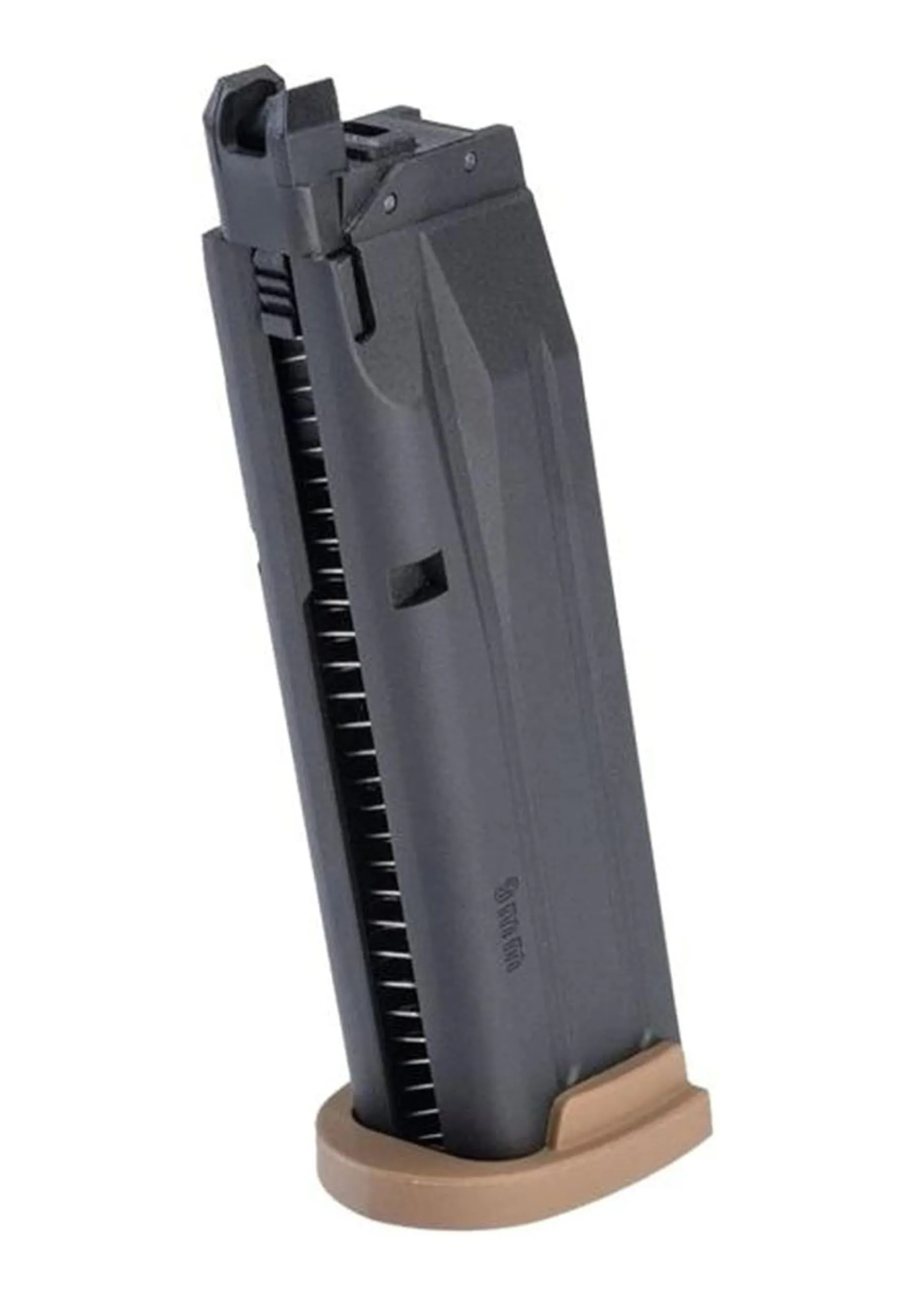 Sig Sauer ProForce 21-Round Airsoft Magazines Compatible with P320 M18 Air Guns | Green Gas Housing | Tan or Black Base