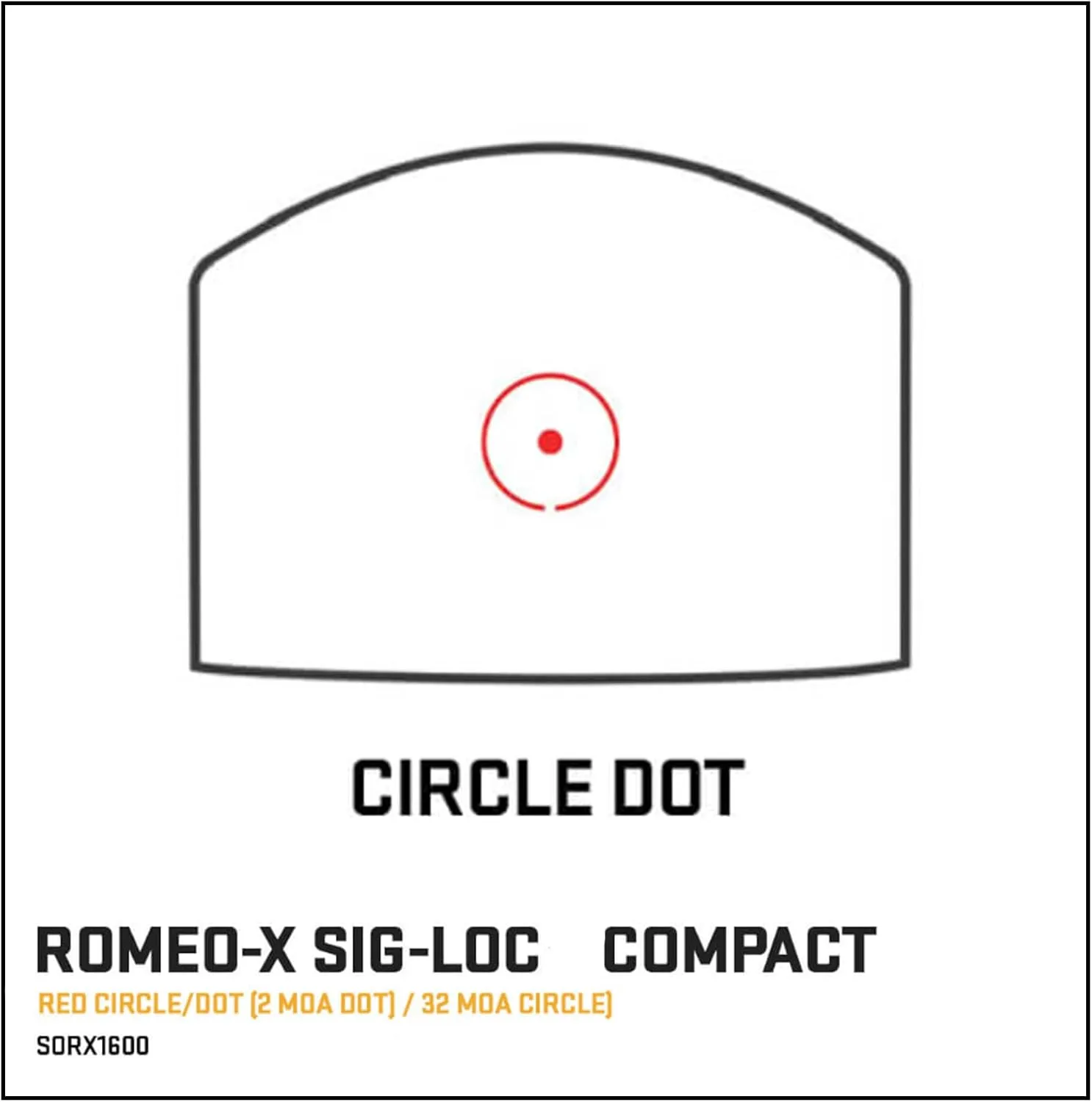 SIG SAUER Romeo-X SIG-Lock Compact Red Dot Sight - Rugged Durable Aluminum Lightweight Waterproof MOTAC Fully Enclosed