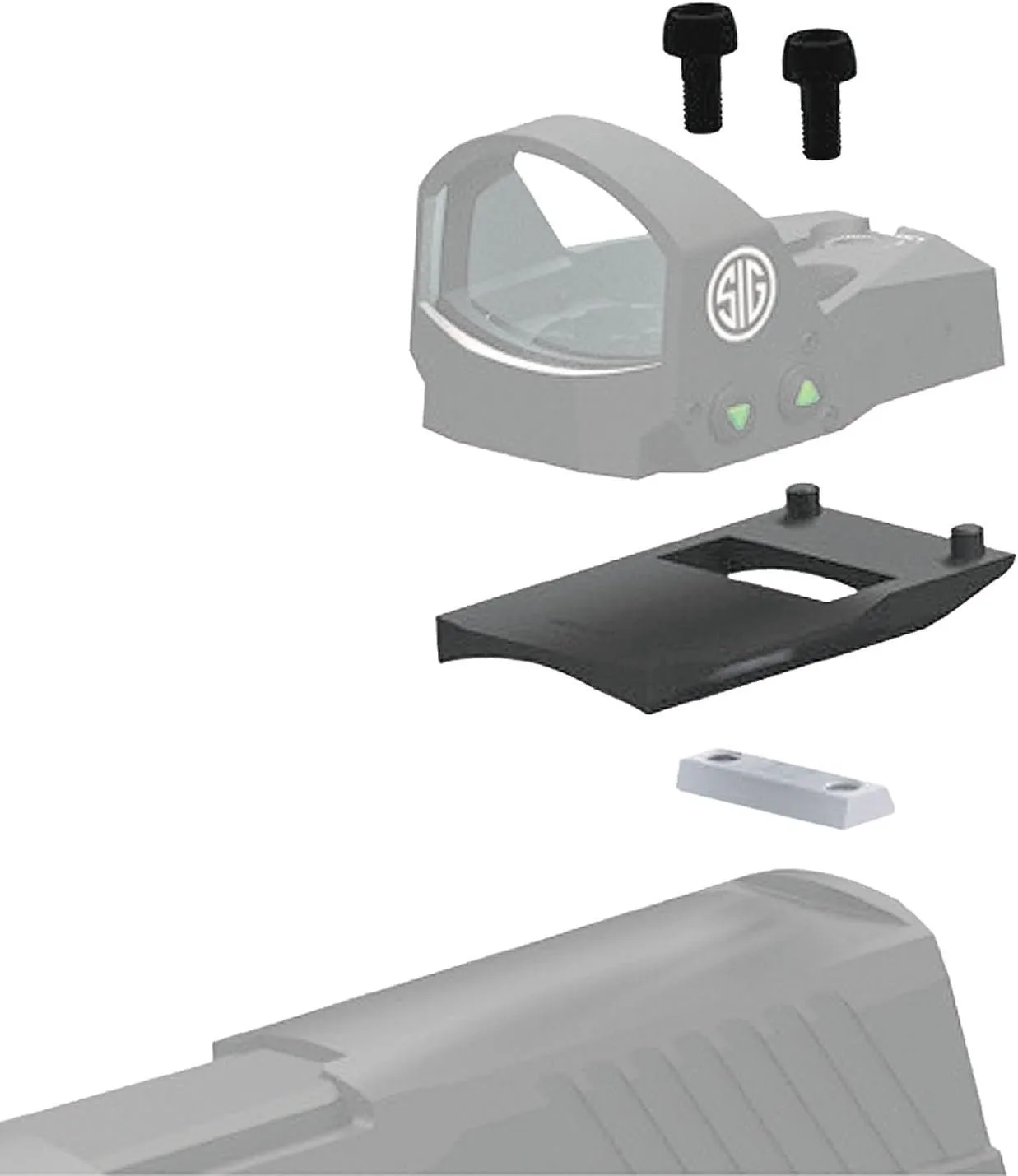 SIG SAUER SOR1MK012 Romeo1 Handgun Mounting Kit