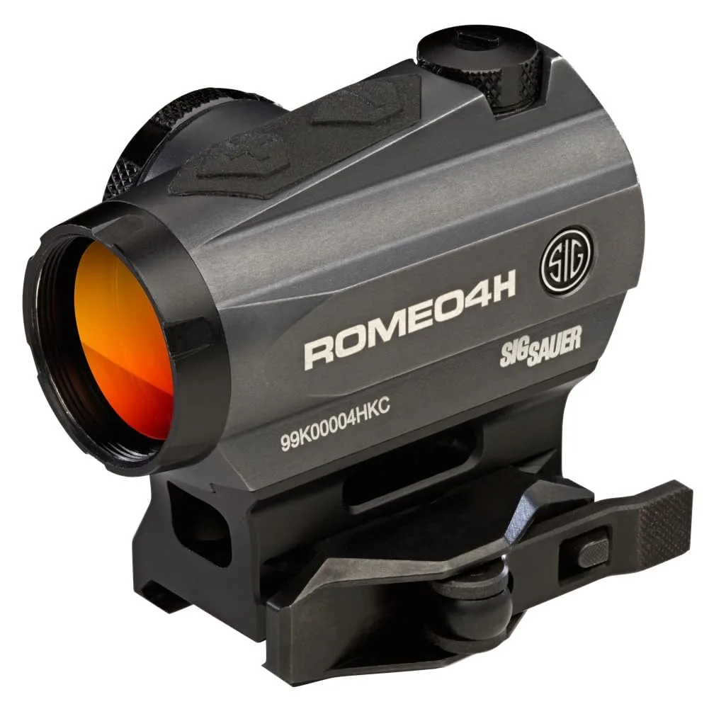 SIG SAUER ROMEO4H 1x20mm Waterproof CNC Aluminum Red Dot Sight