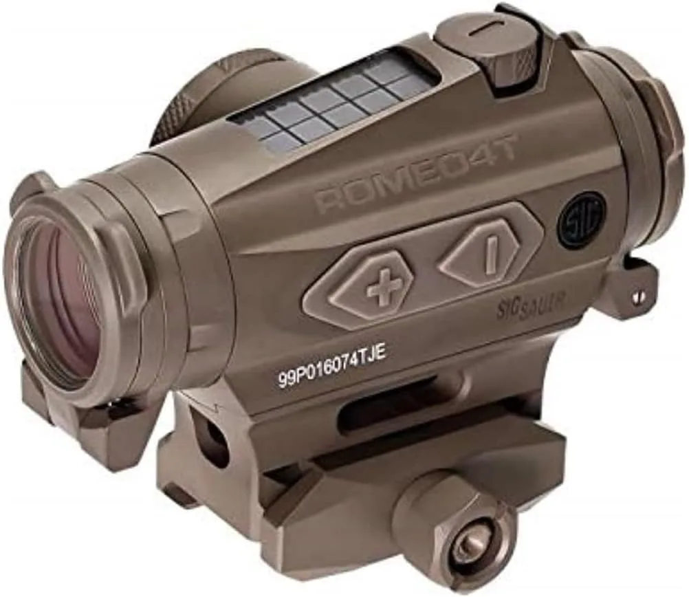 SIG SAUER ROMEO4T 1x20mm 2 MOA Red Dot Sight