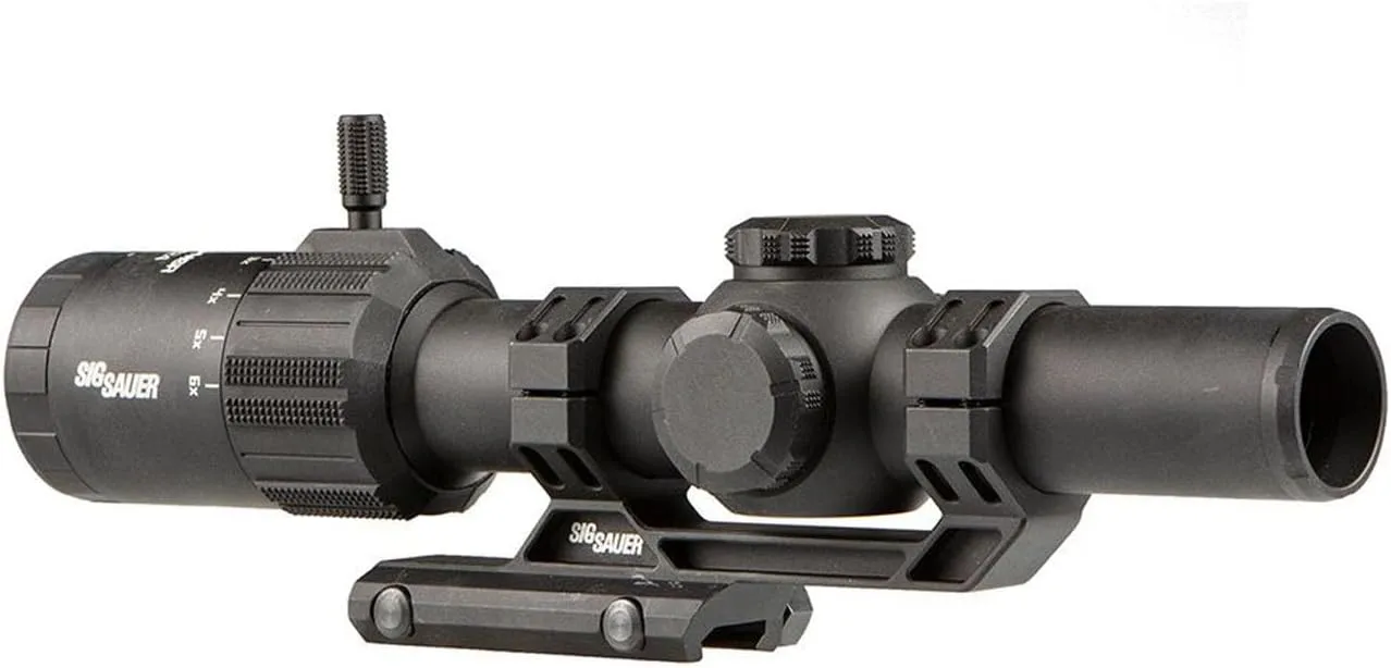 SIG SAUER Tango-MSR LPVO 1-6x24mm Waterproof Fogproof Rugged Tactical Hunting Rifle Scope | Second Focal Plane/SFP/F2