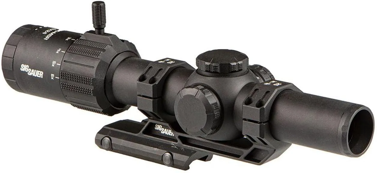 SIG SAUER Tango-MSR LPVO 1-6x24mm Waterproof Fogproof Rugged Tactical Hunting Rifle Scope | Second Focal Plane/SFP/F2