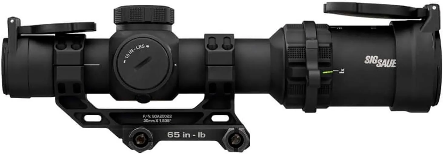 SIG SAUER Tango-MSR Compact LPVO 1-6x24 30mm Tube Second Focal Plane/SFP/F2 Shockproof Waterproof Tactical Riflescope