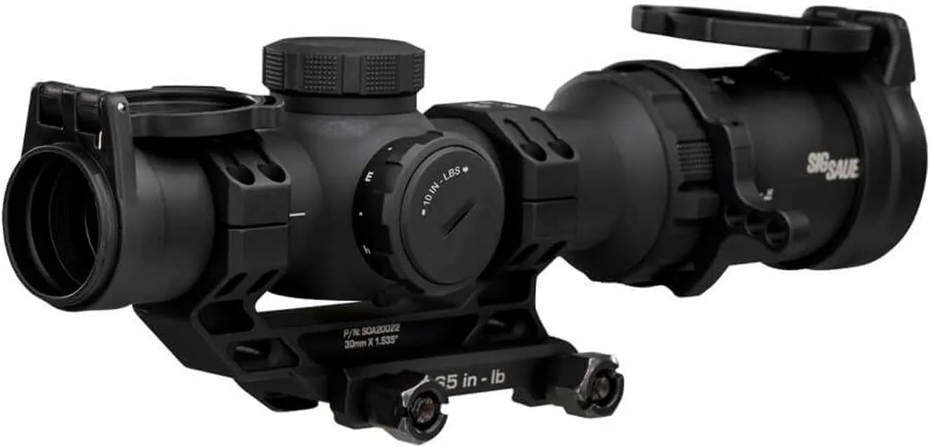 SIG SAUER Tango-MSR Compact LPVO 1-6x24 30mm Tube Second Focal Plane/SFP/F2 Shockproof Waterproof Tactical Riflescope