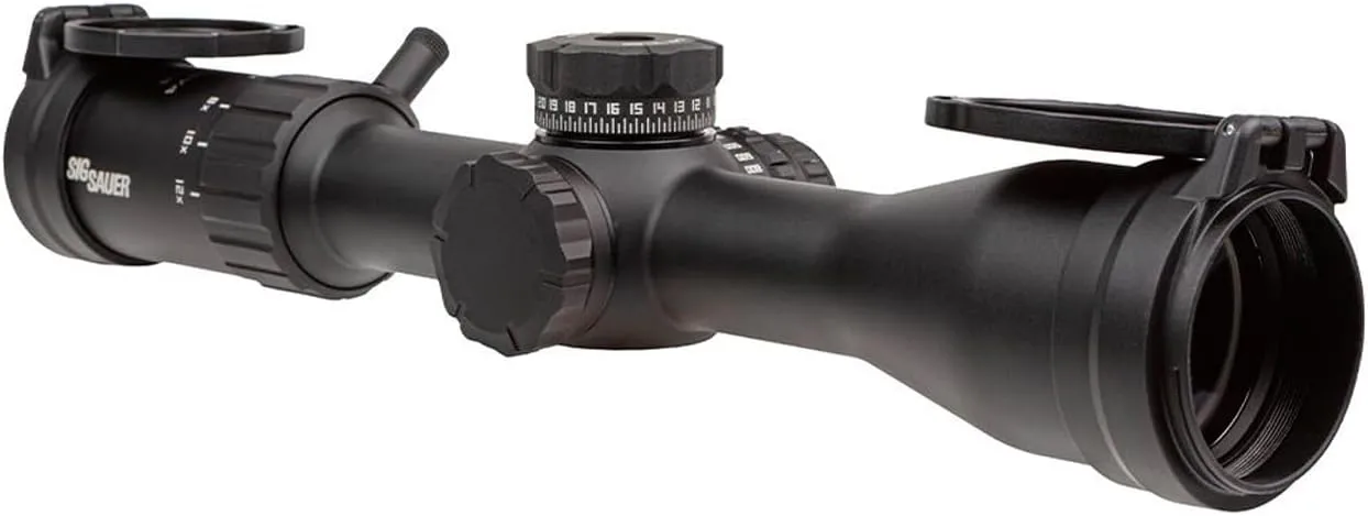SIG SAUER WHISKEY4 Riflescope with Illuminated Hellfire Reticle