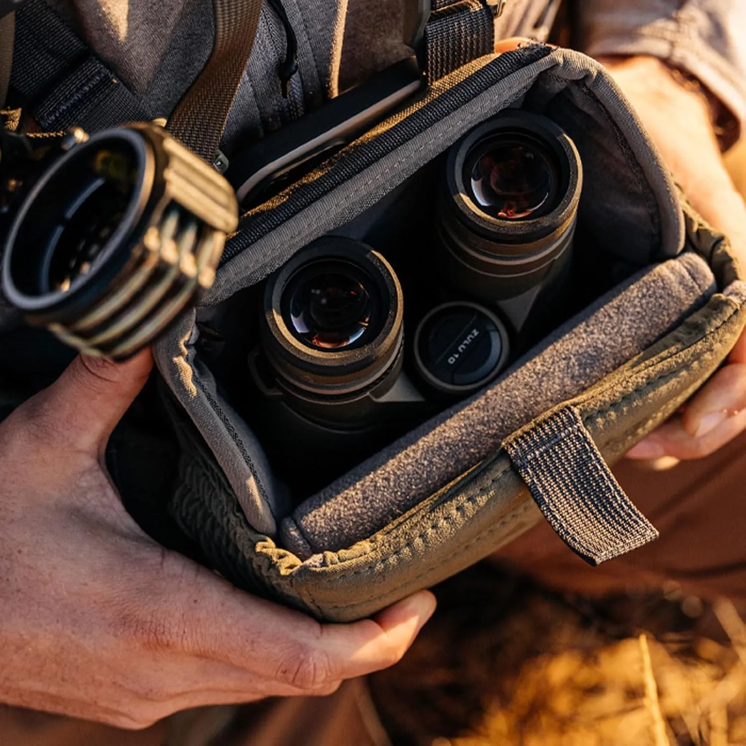 SIG SAUER ZULU10 HDX Binoculars, Abbe-Koenig Prism, Waterproof, Flat Dark Earth