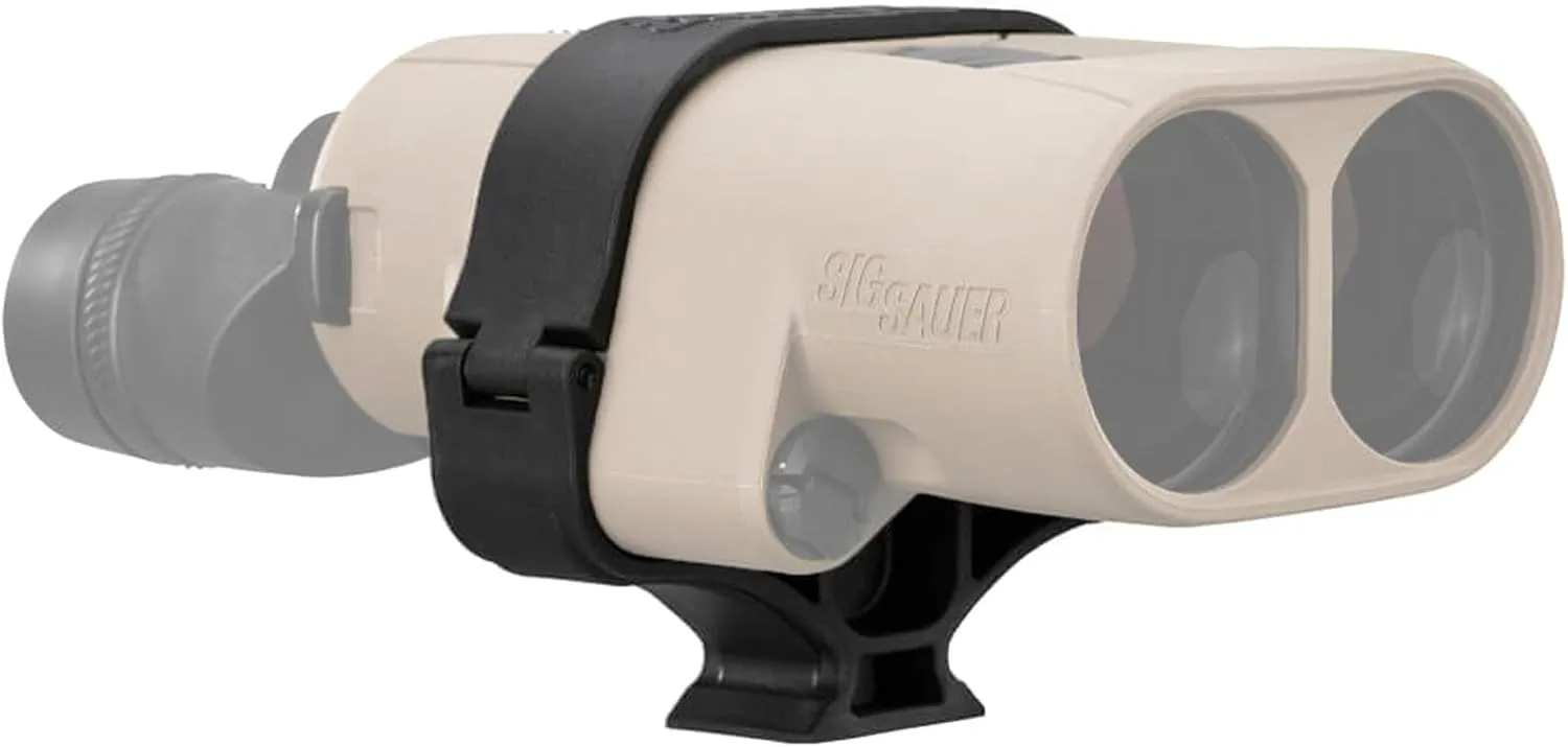 SIG SAUER ZULU6 HDX PRO Binocular Adapter - SOZ6B150 | Compact Lightweight Polymer Binocular Mounting Hinge Clamp Adapter