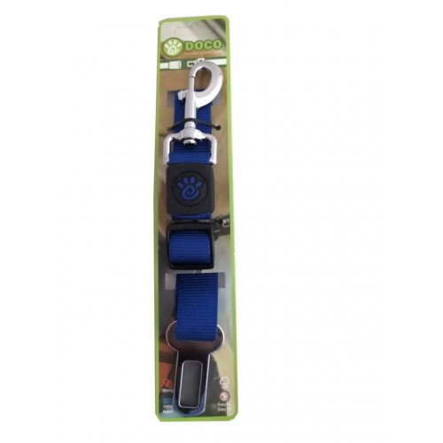 DOCO 28" Signature Dog Car Safety Belt (2.5 x 70 cm)-Navy Blue -[LARGE]