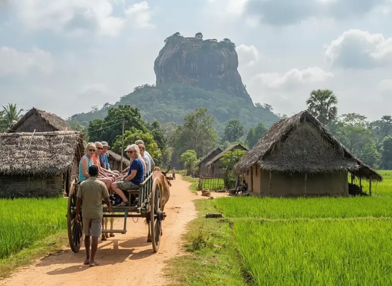 Village tour at Sigiriya