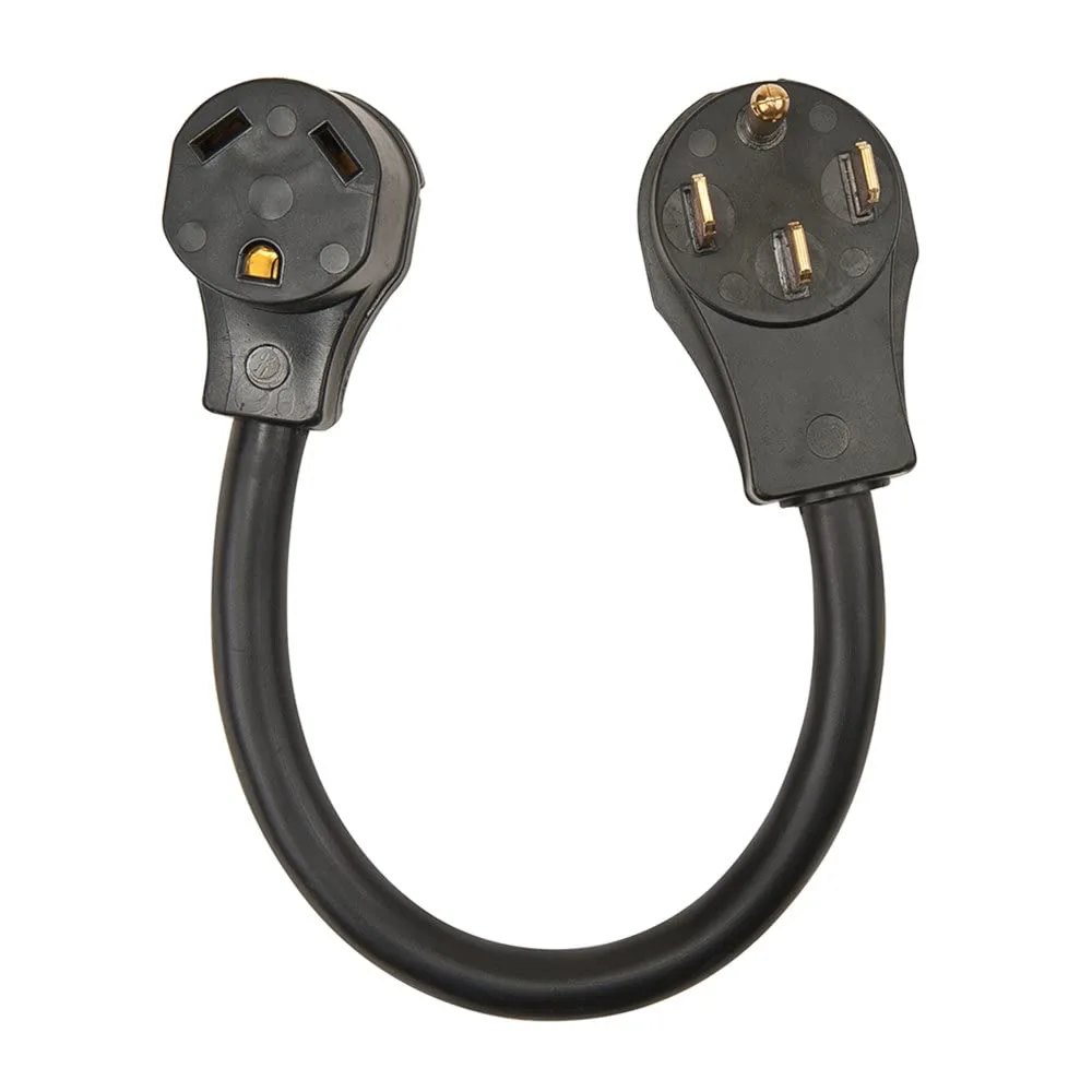 Surge Guard 30AM50AF18 RV Power Cord Adapter - 30 Amp Male 50 Amp Female, 18 Inch