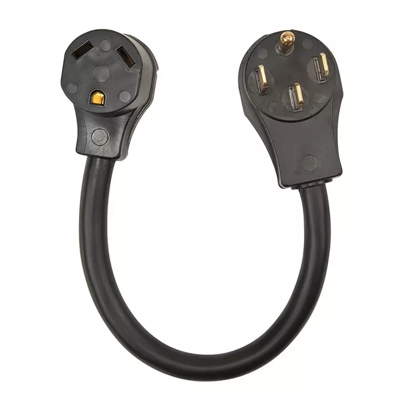 Surge Guard 30AM50AF18 RV Power Cord Adapter - 30 Amp Male 50 Amp Female, 18 Inch