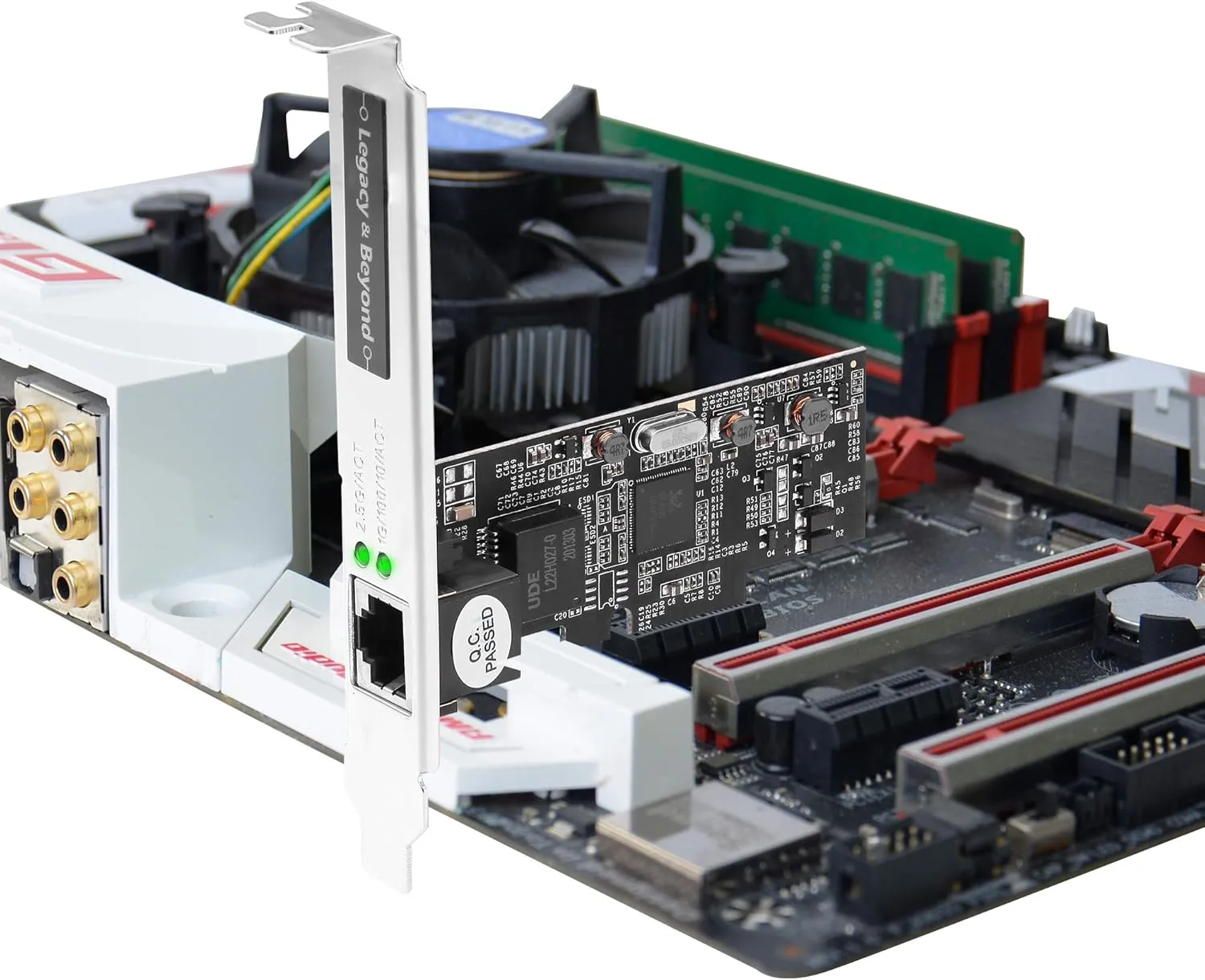 SIIG Single 2.5G 4-Speed Multi-Gigabit Ethernet PCIe Network Card (LB-GE0611-S1)