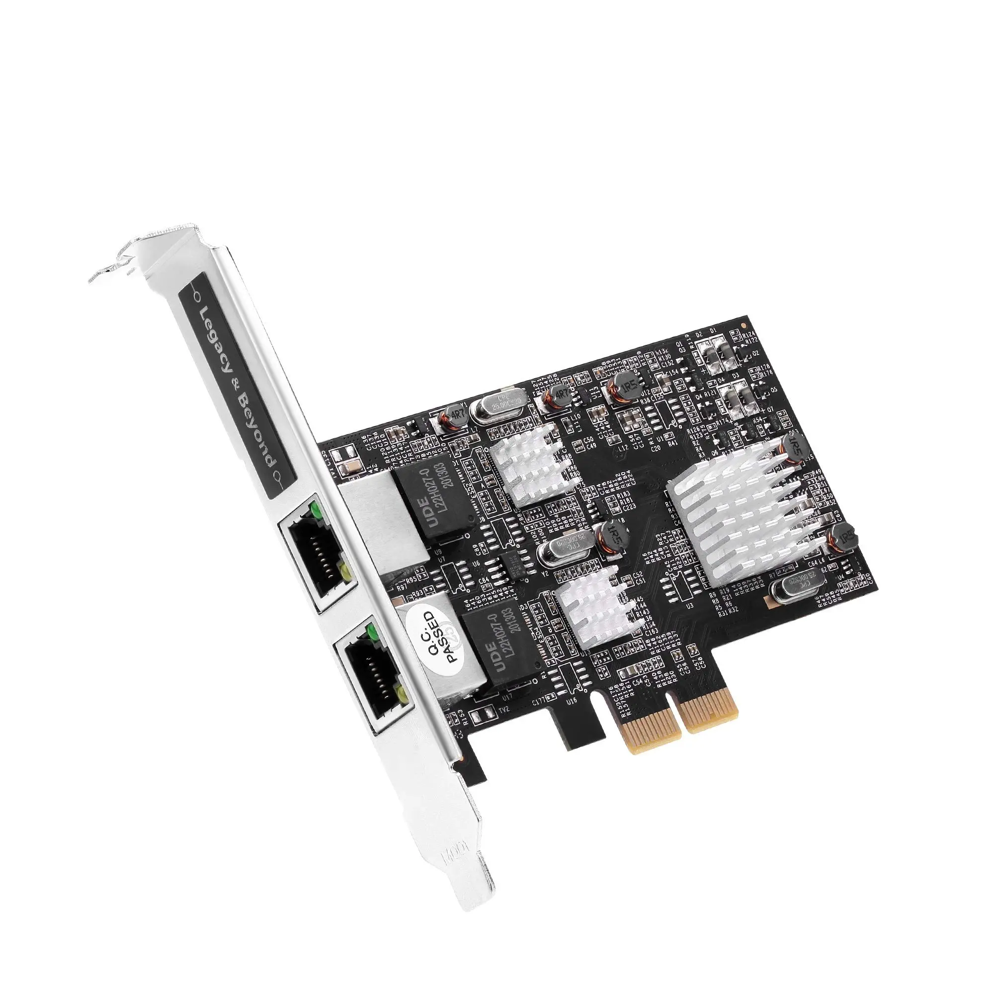 SIIG Dual 2.5G 4-Speed Multi-Gigabit Ethernet PCIe Network Card - LB-GE0711-S1