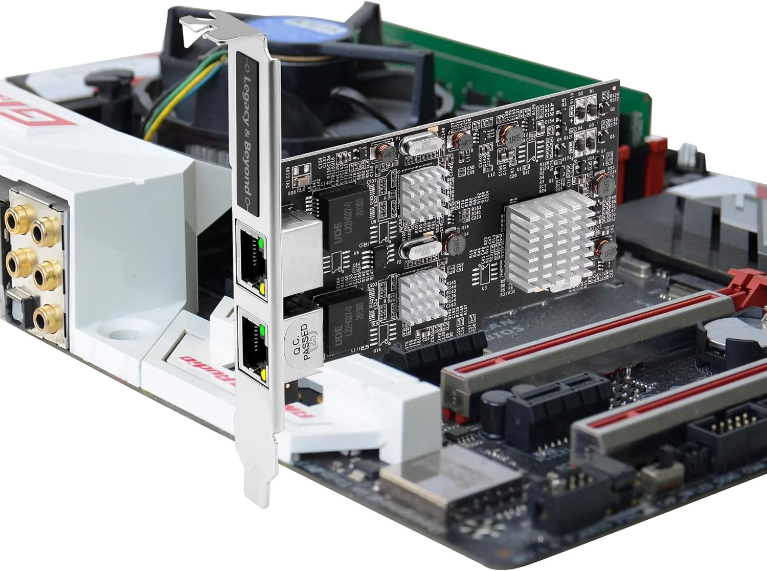 SIIG Dual 2.5G 4-Speed Multi-Gigabit Ethernet PCIe Network Card - LB-GE0711-S1