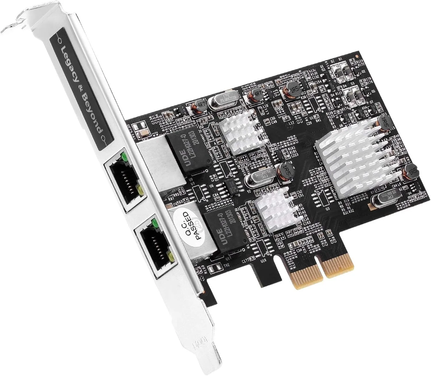 SIIG Dual 2.5G 4-Speed Multi-Gigabit Ethernet PCIe Network Card - LB-GE0711-S1