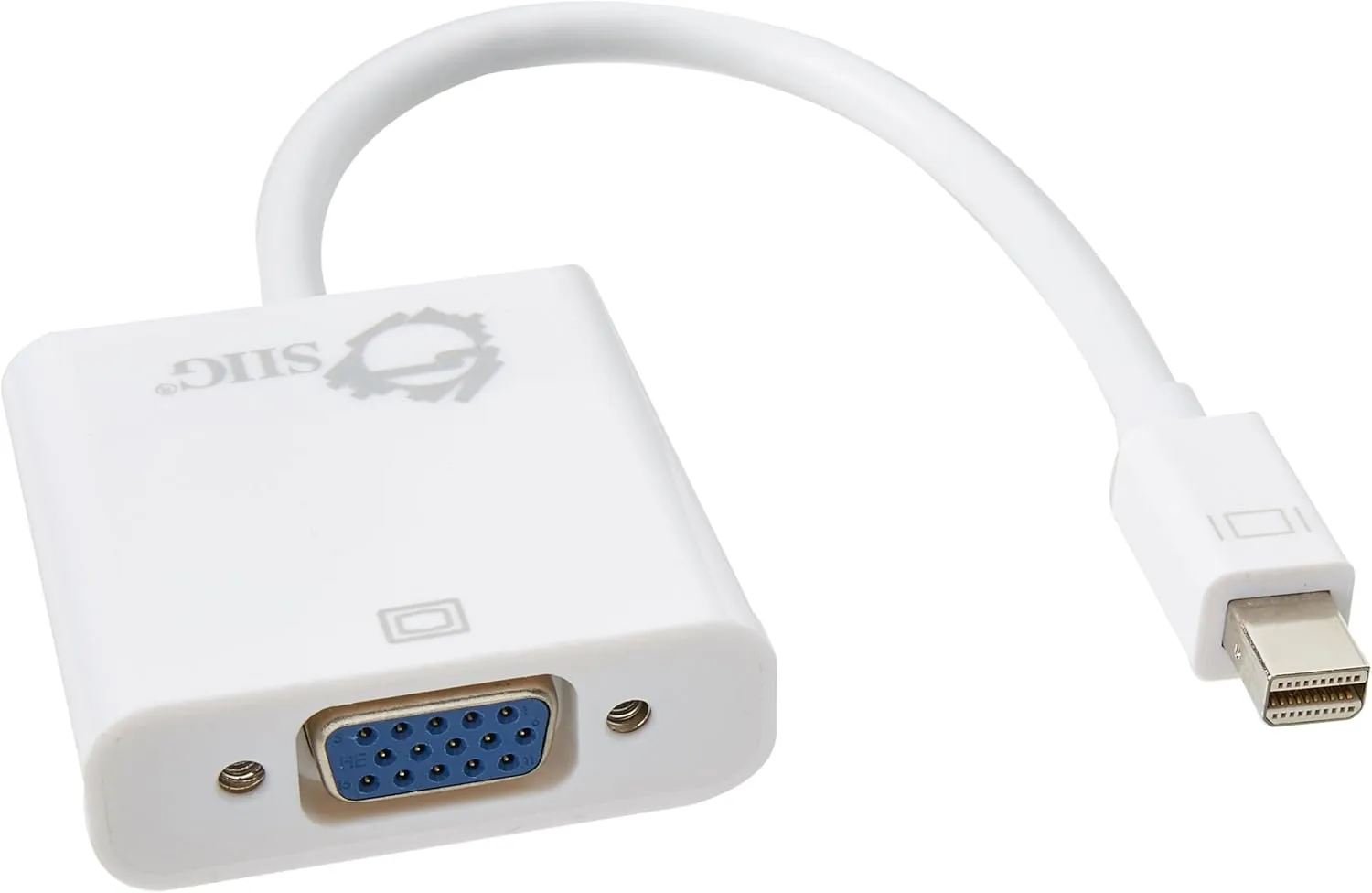 SIIG Mini DisplayPort to VGA Adapter Converter - Mini DisplayPort/VGA Video Cable - CBDP0R11S1
