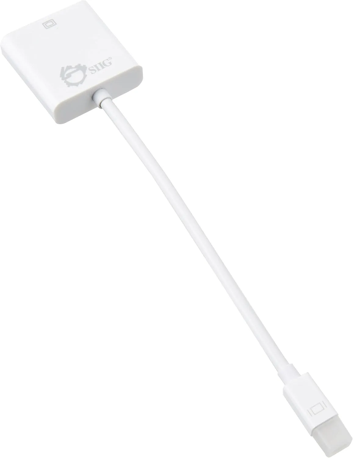 SIIG Mini DisplayPort to VGA Adapter Converter - Mini DisplayPort/VGA Video Cable - CBDP0R11S1