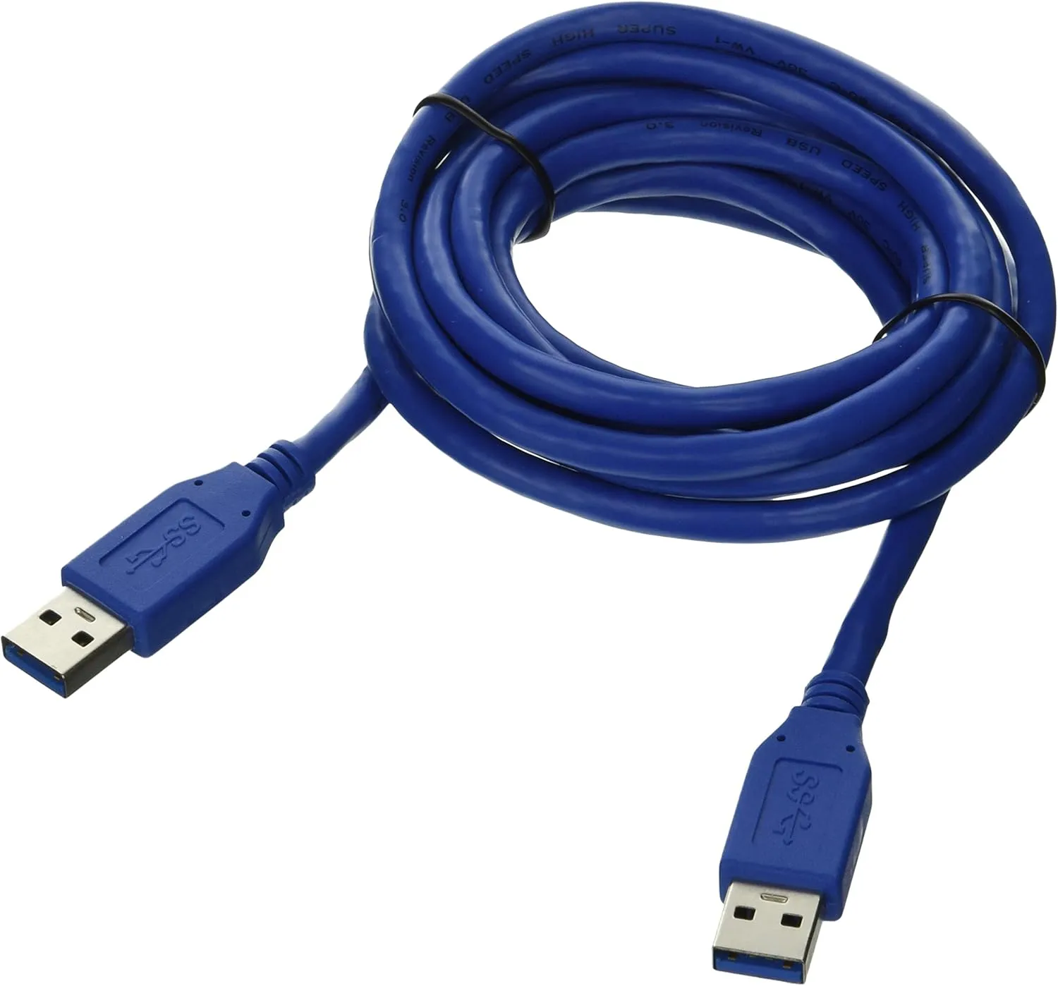SIIG SuperSpeed USB 3.0 Type A (Male) to Type A (Male) Cable 2 Meters (CB-US0212-S1),Blue A (Male) to A (Male) 2 Meter