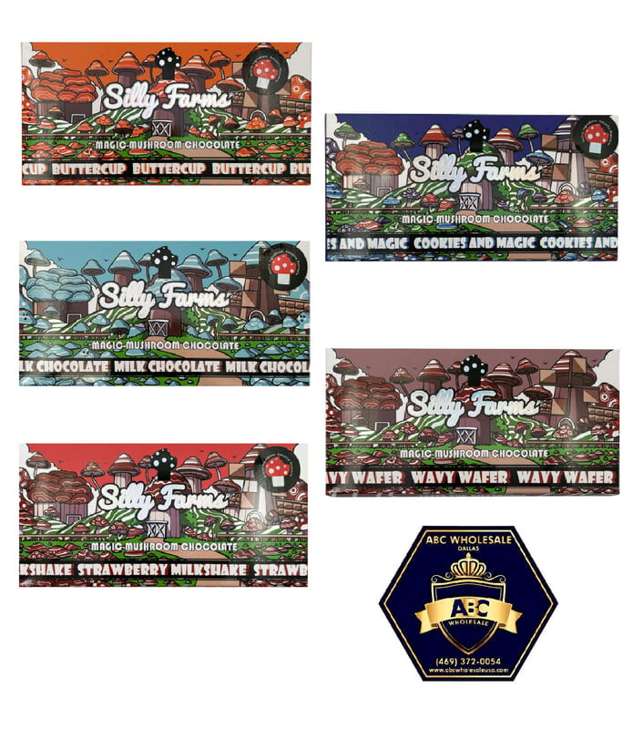 SILLY FARMS MAGIC MUSHROOM CHOCOLATE BAR | 7GM 