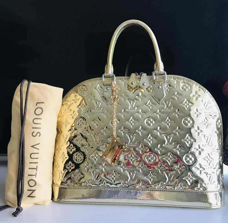 Louis Vuitton Metallic Monogram Alma