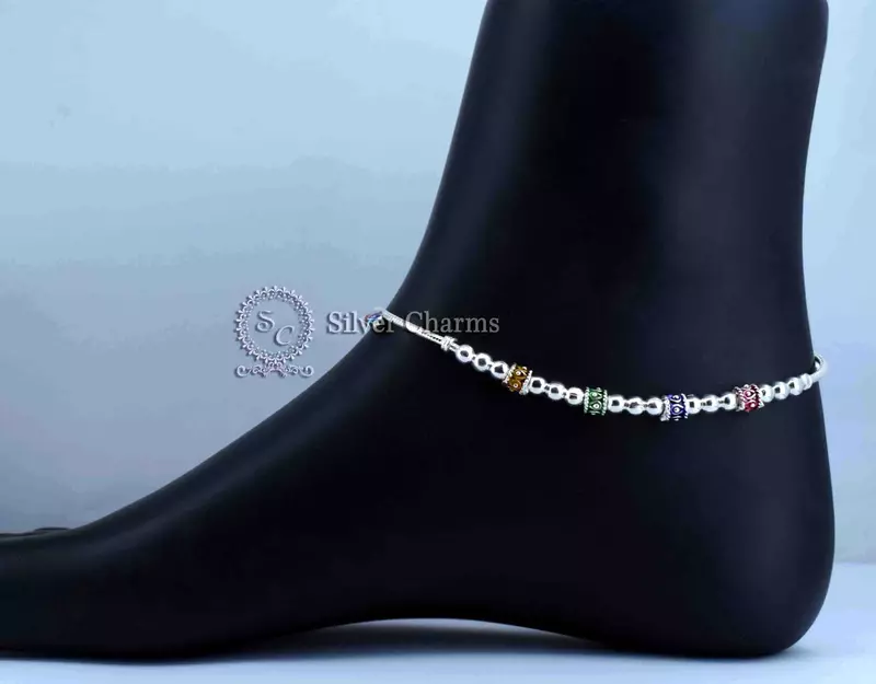 Silver Payal Online Images