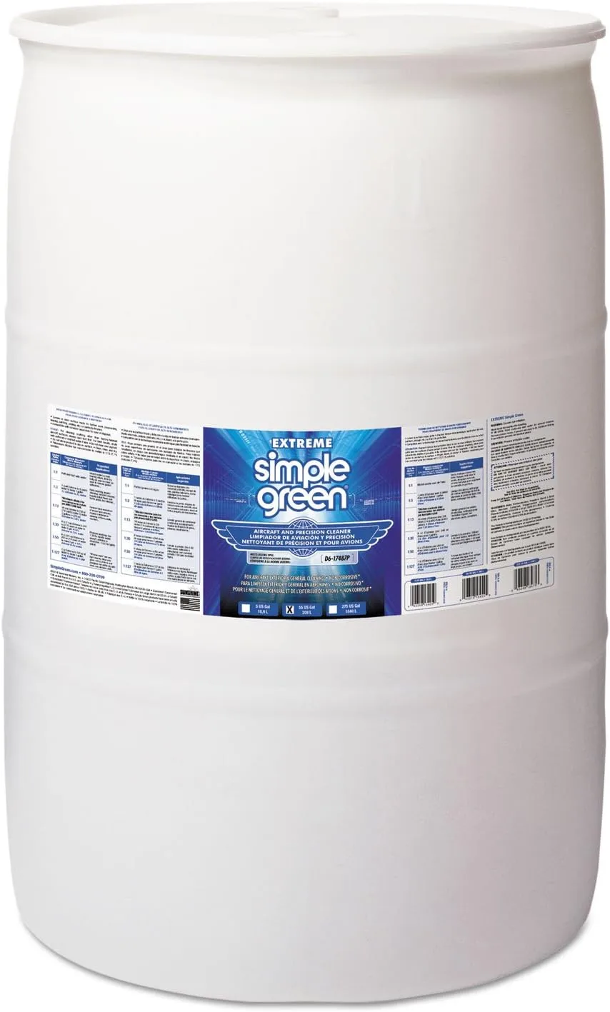Simple Green Extreme Cleaner, 55 Gallon Drum