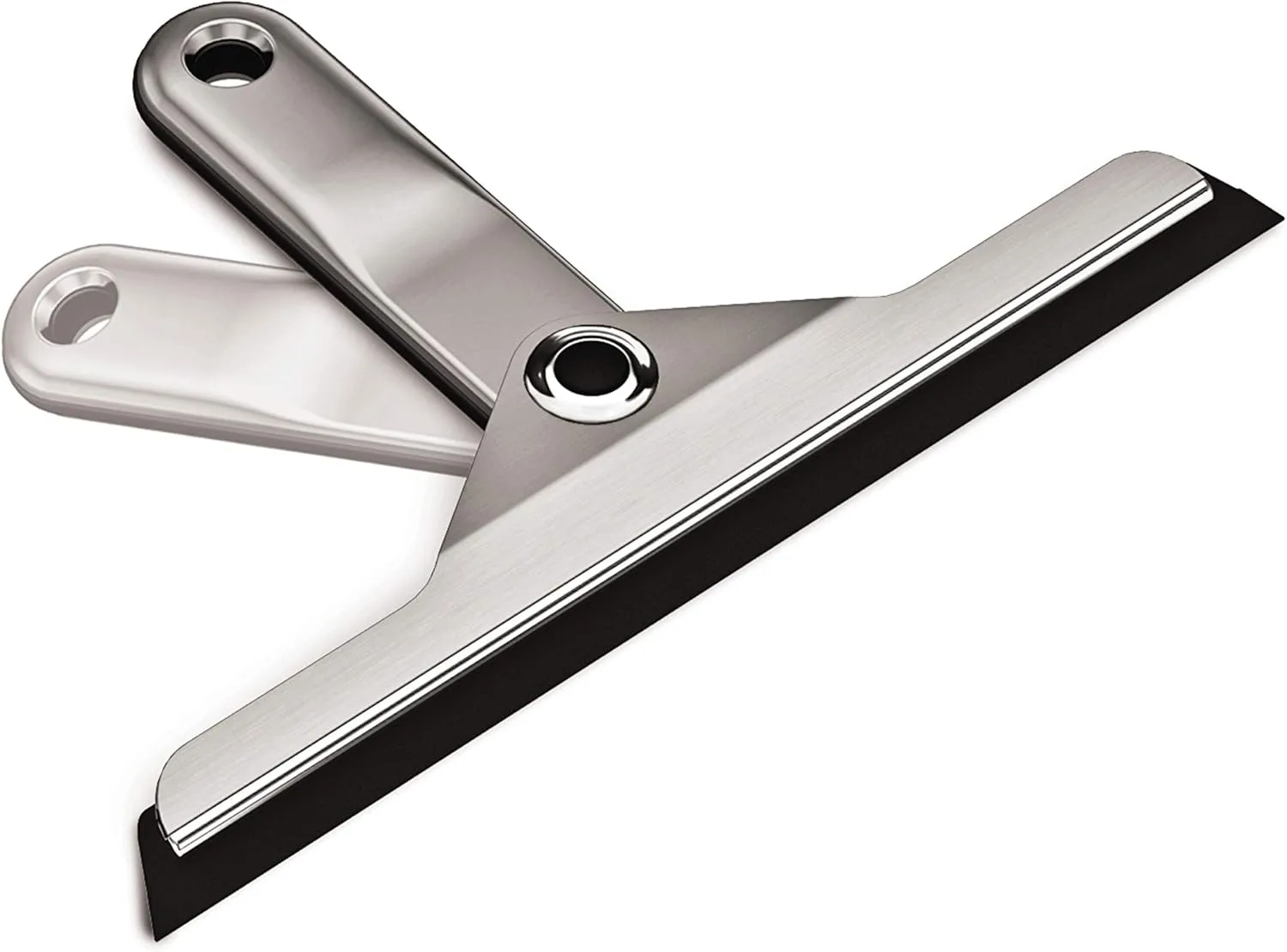 simplehuman Foldaway Squeegee, Die-cast Zinc & Anodized Aluminum