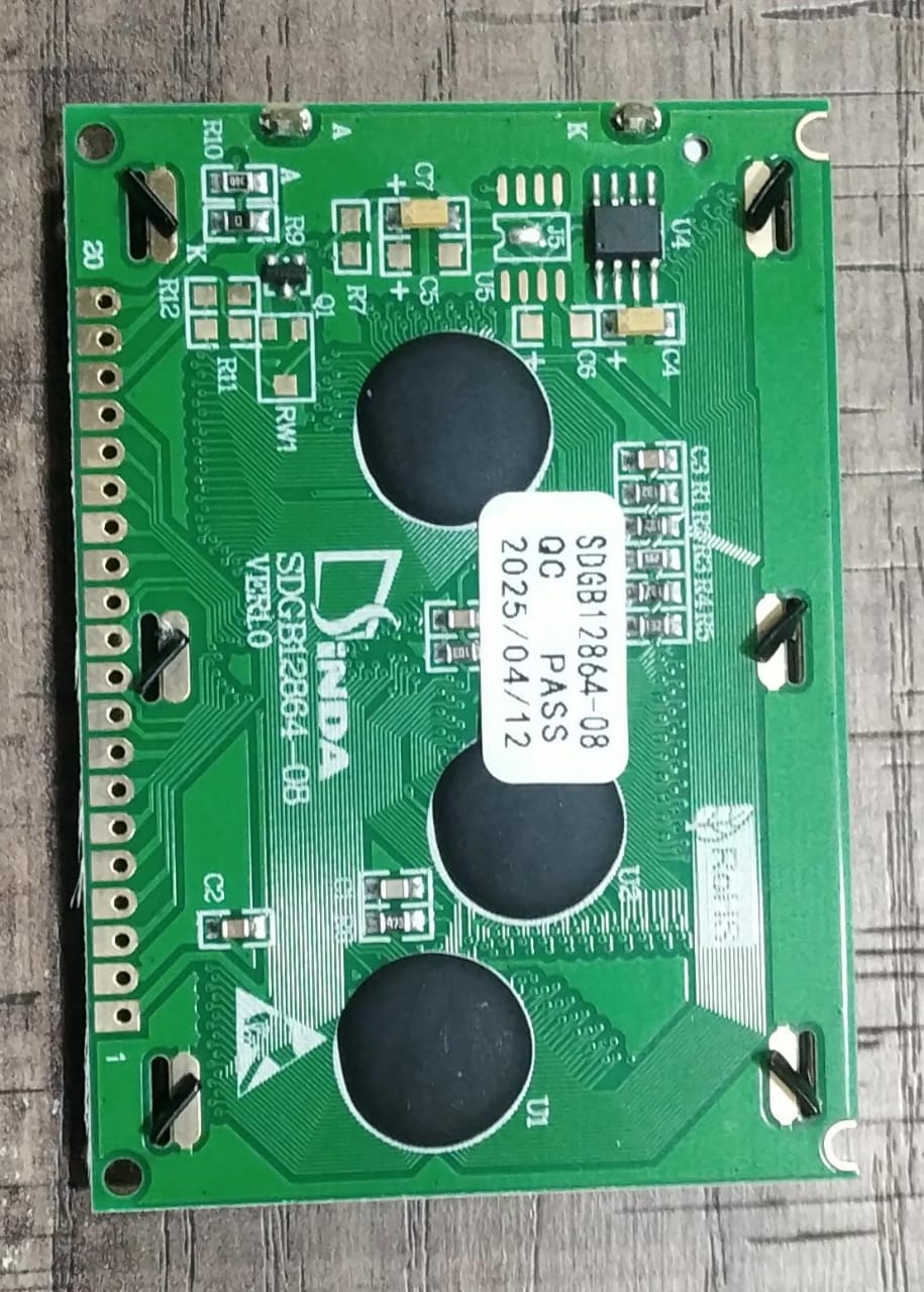 128*64 Gray Graphics LCD Display - LC-3383-D