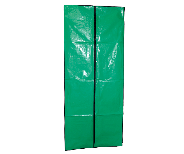 Bolsa gris cierre central 80 x 200 cm 1 pieza	.