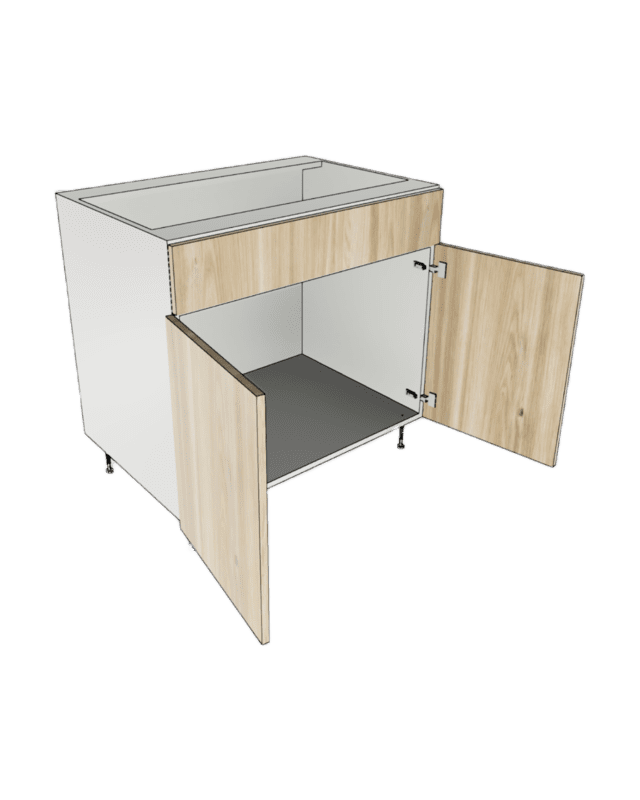 SINK BASE CABINET 2 DOOR 1 FALSE FRONT CUSTOM