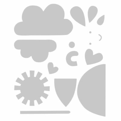 Fustella Big Shot Giorni Piovosi e Soleggiati, 16557 Fustella Big Shot Giorni Piovosi e Soleggiati, 16557