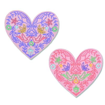 Fustella Thinlits - Cuore in Pizzo set 10 pz Fustella Thinlits - Cuore in Pizzo set 10 pz