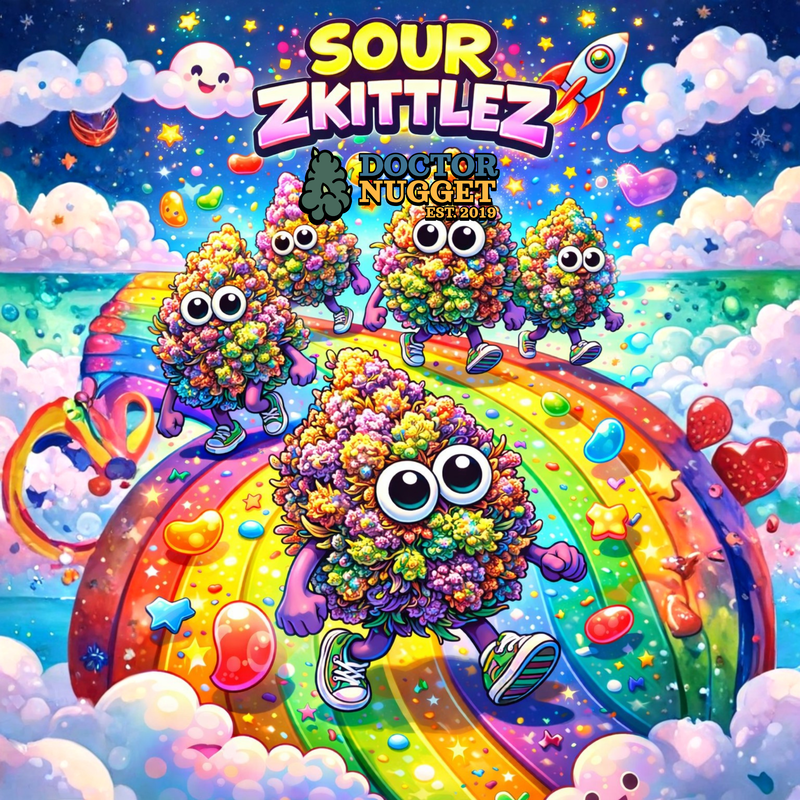 Skittles Sour Zkittlez THC Flor