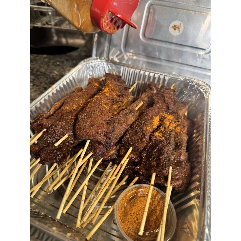 Beef Suya (Skewered) - HOT & READY