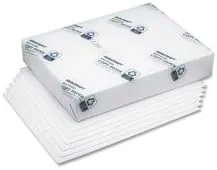 SKILCRAFT Specialty Xerographic Paper, Letter Size Paper, 50% Recycled, 500 Sheets Per Ream, Case of 10 Reams (AbilityOne 7530-01-200-2207)