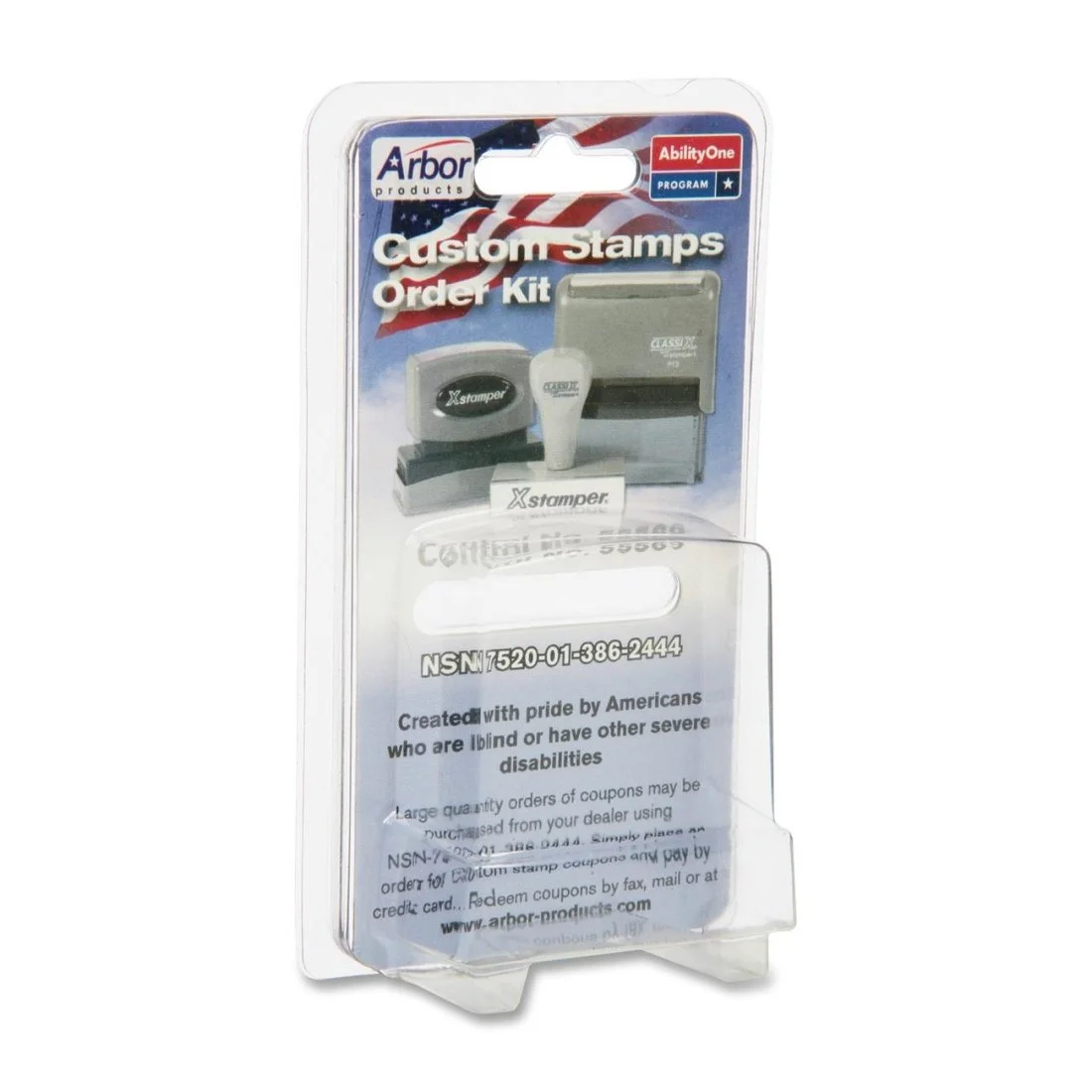SKILCRAFT Custom Self-Inking Stamp Order Kit