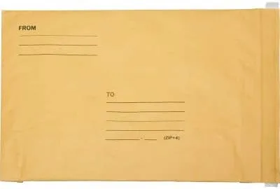 SKILCRAFT 1179879 Kraft Lightweight Cushioned Mailer - 10.5 x 16, Pack of 100