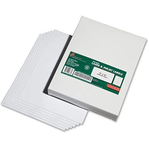 AbilityOne - Recycled Address Label - Address, 2 x 4 7530-01-647-1413