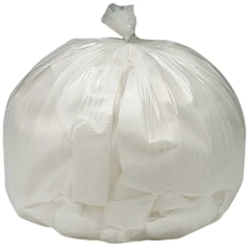 SKILCRAFT Medium-Duty Can Liner, 24" x 23", Clear - 250/Box