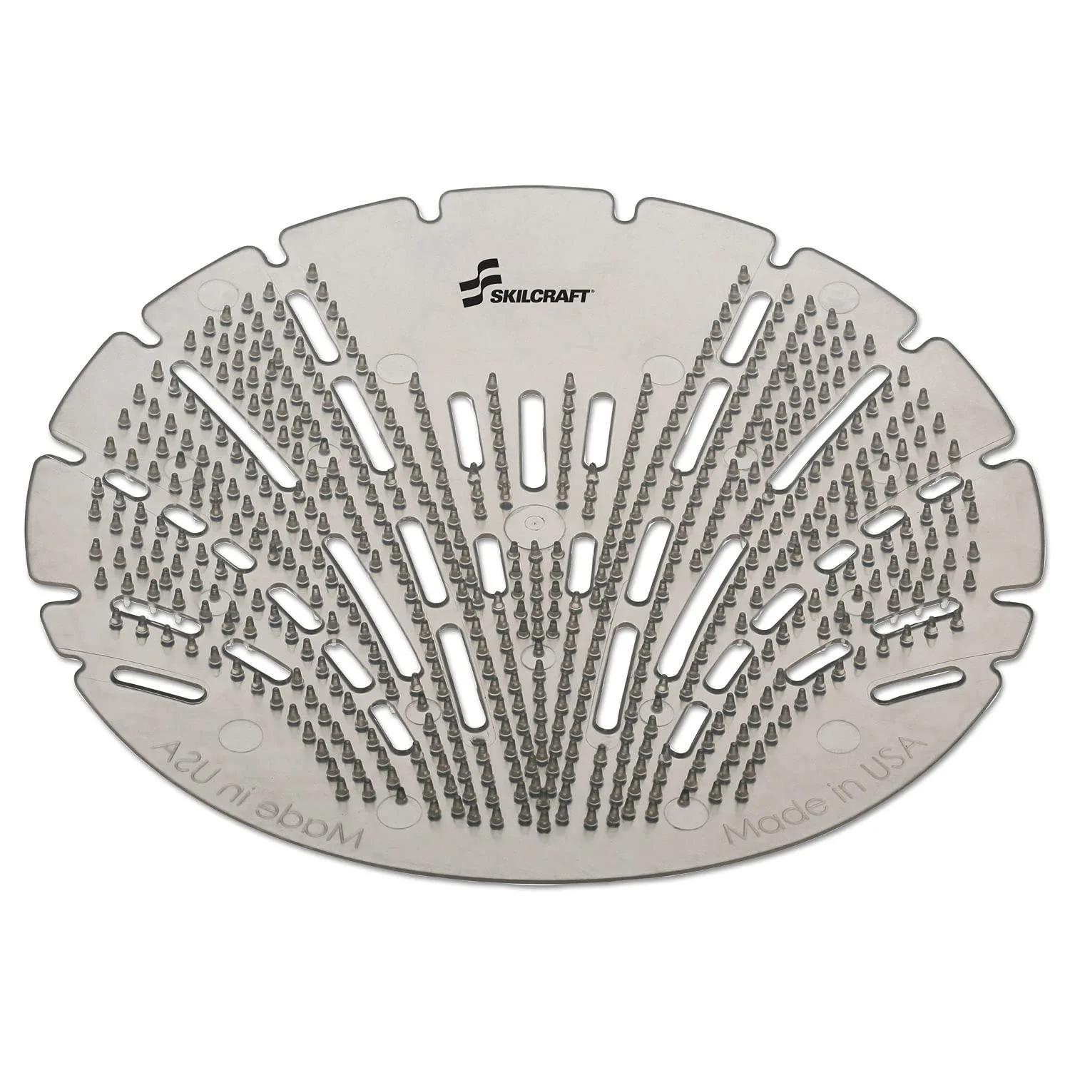 6840016660471 SKILCRAFT 3D Urinal Screen Deodorizer, Melon Mist, Gray, 10/Box